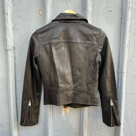 All Saints Dalby Biker Jacket, size 2 - Picture 10 of 10